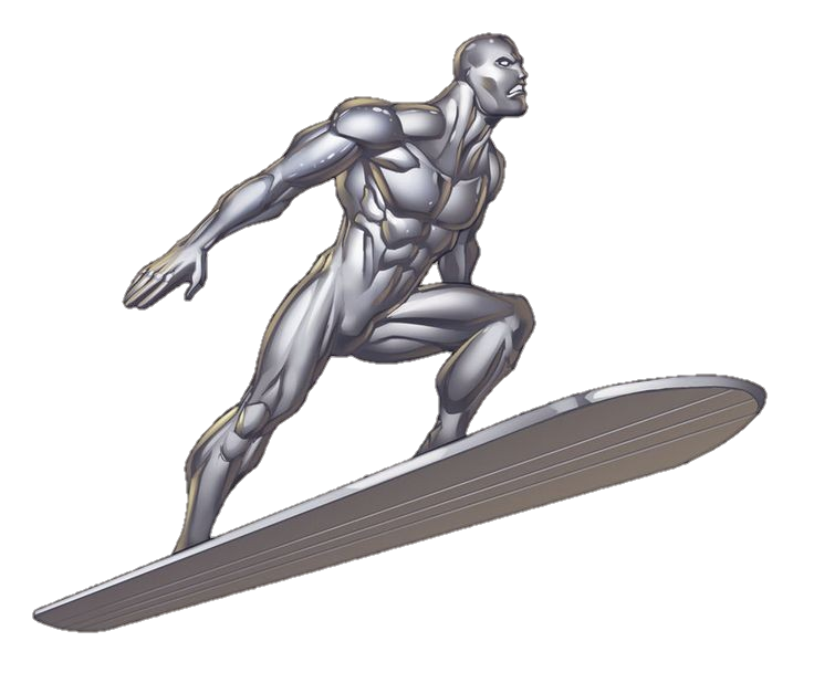 Animated Silver Surfer Png