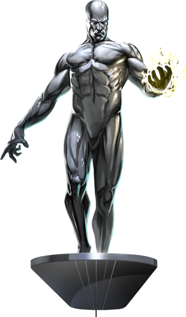 Silver Surfer Clipart Png