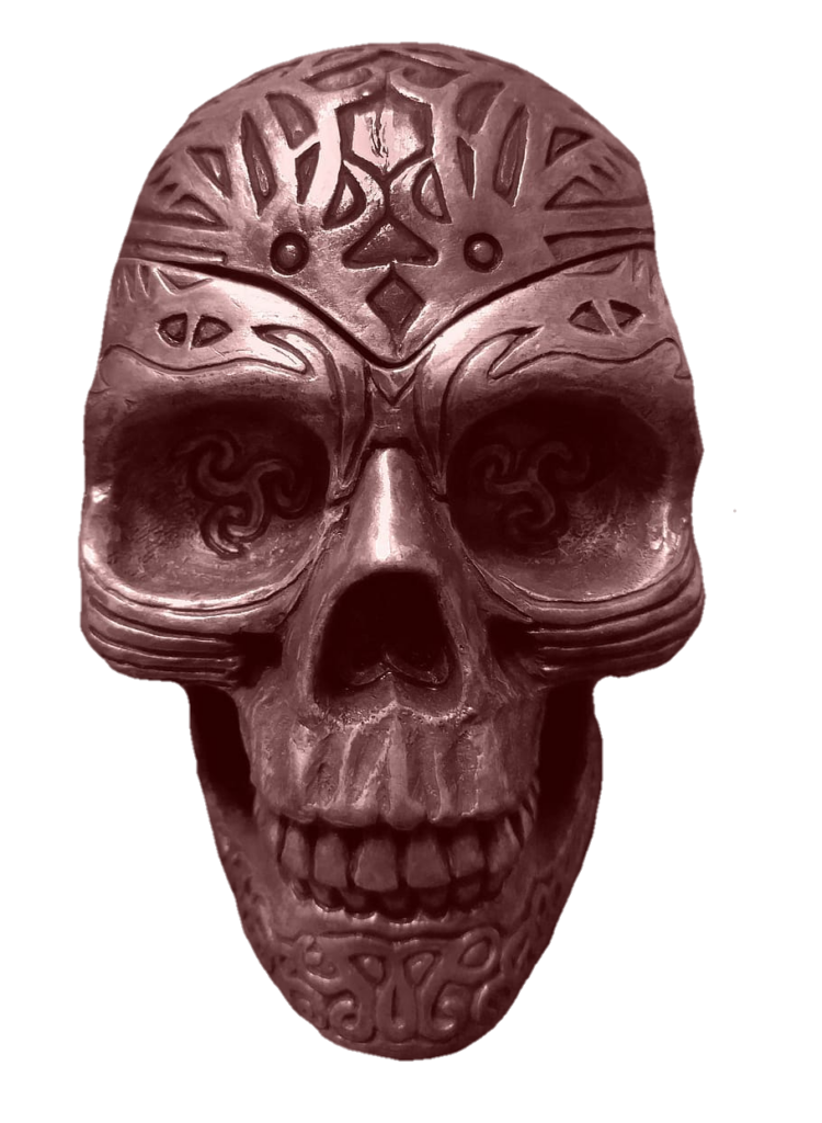 Old Skull Png Stone