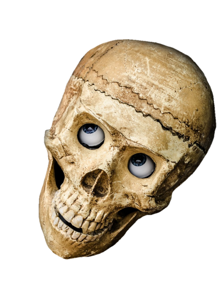 Skull Png with Eye