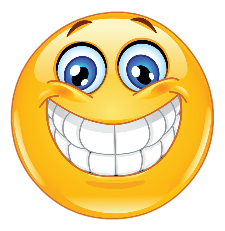Happy Face transparent background PNG cliparts free download