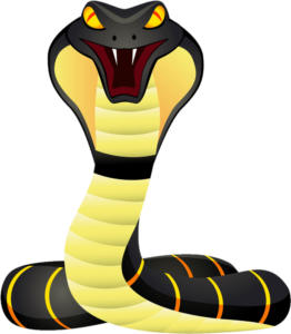Animated King Cobra Snake PNG