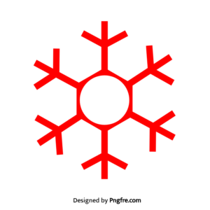 Red Snowflake Icon Png