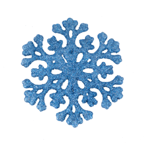 Blue Sparkle Snowflake Png