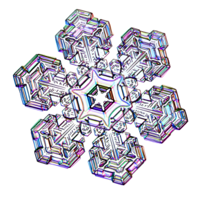 Realistic Snowflake Png