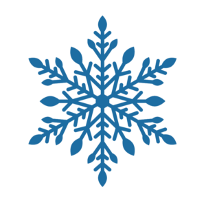 Blue Snowflake Png