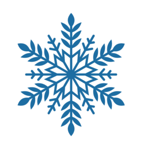 Blue Snowflake Png