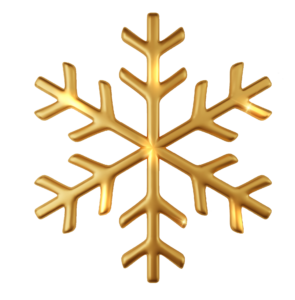 Animated Gold Snowflake Png