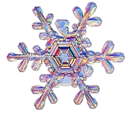 Silver Snowflake Png