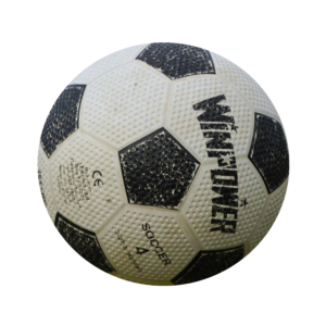 Rubber Soccer Ball PNG