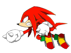 Knuckles The Echidna Sonic Clipart Png
