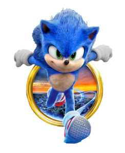 Running Sonic Png