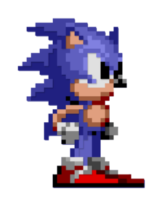 8 Bit Sonic Png