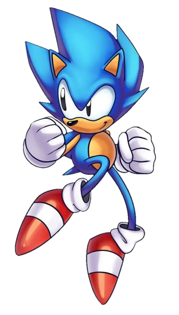 Dark Sonic transparent background PNG clipart