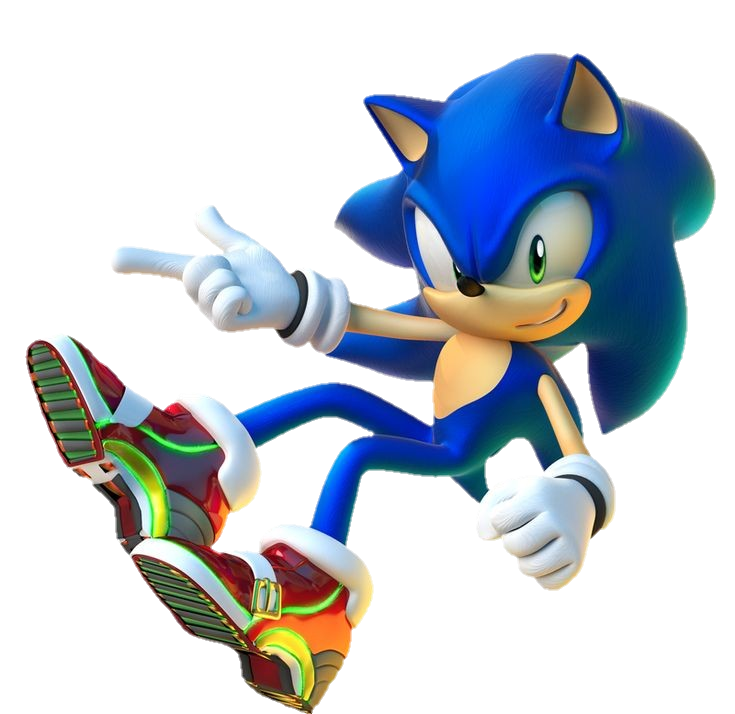 Desenho de Jogo Sonic PNG Transparente [download] - Designi