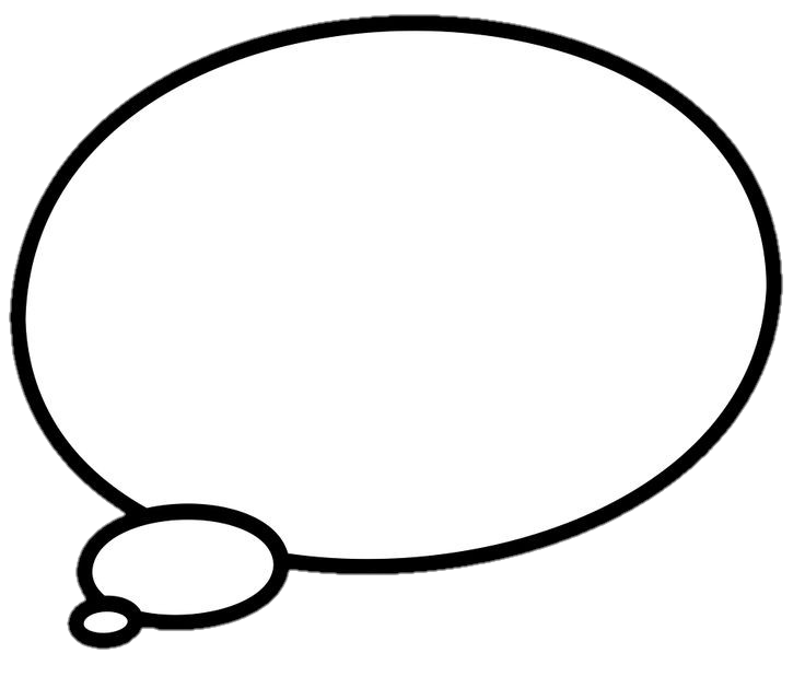 Text Speech Bubble PNG