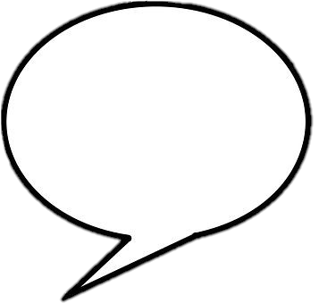 Text Speech Bubble PNG