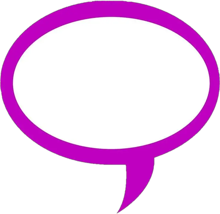 speech bubble transparent background