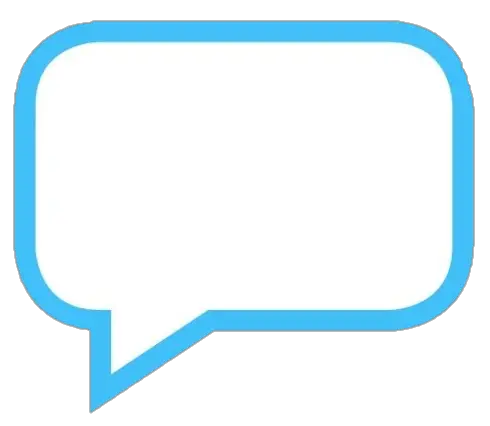 Square Speech Bubble PNG