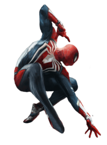 Stylish Spiderman PNG