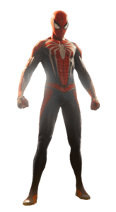 Standing Spiderman PNG