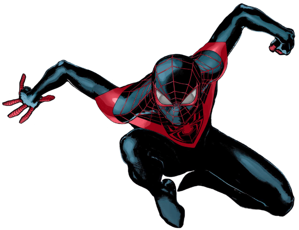 Black Spiderman Png