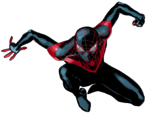 Black Spiderman Png