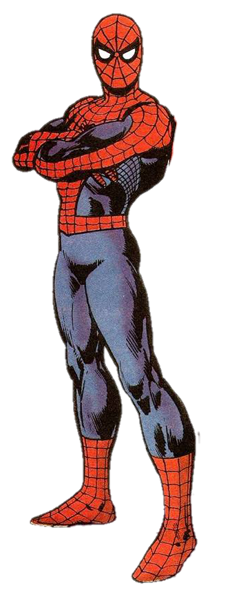 Standing Spiderman Png