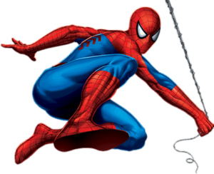 Flying Spiderman Png