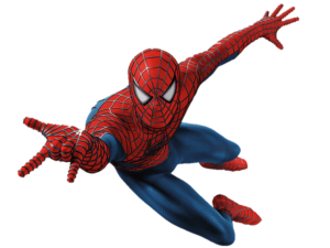 Transparent Spiderman png