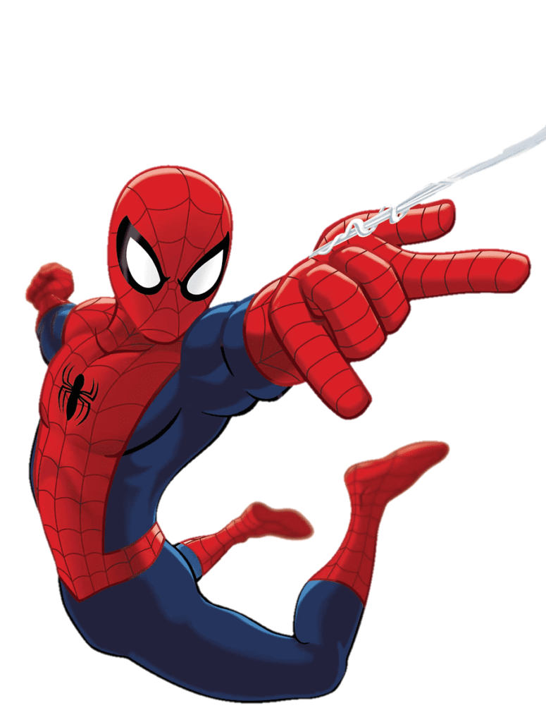 Animated Spiderman png