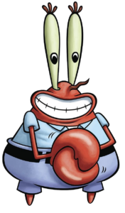 Mr. Krabs Spongebob PNG