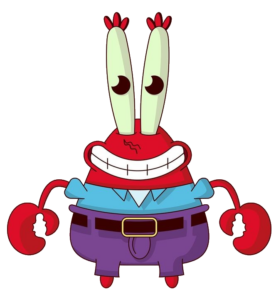 Mr. Krabs Spongebob PNG
