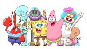 SpongeBob SquarePants Characters PNG