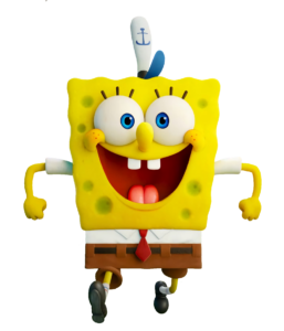 3D Animated SpongeBob PNG