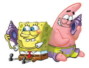 SpongeBob and Patrick Star Clipart PNG