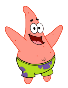 Happy Patrick Star PNG