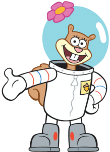 SpongeBob SquarePants Character Sandy Cheeks Vector PNG