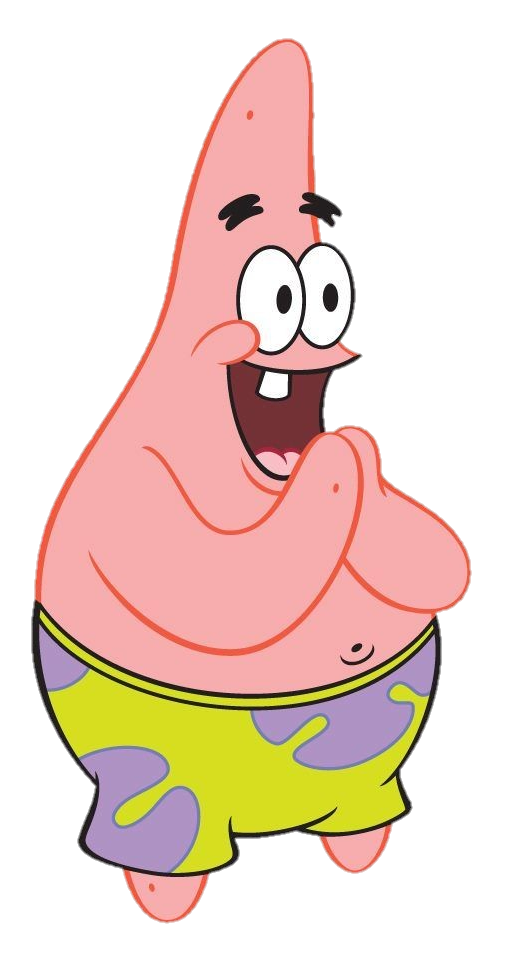 Happy Patrick SpongeBob Png