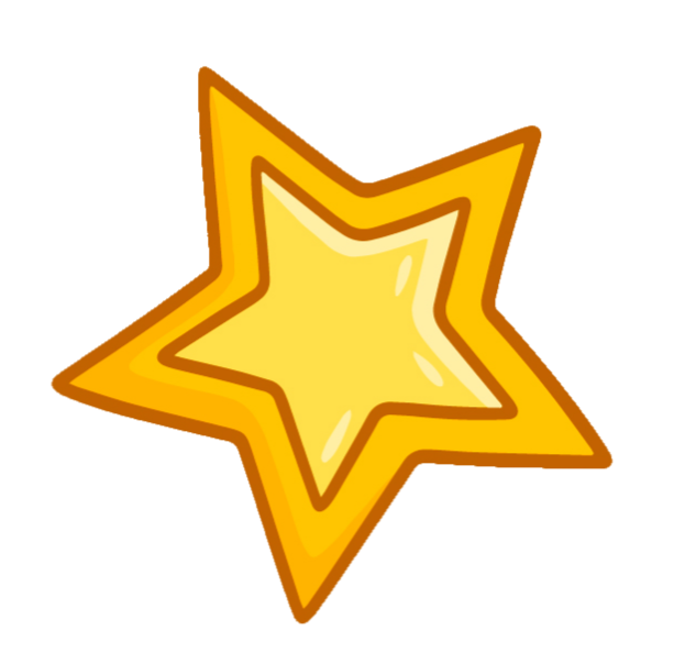 Small Star clipart PNG