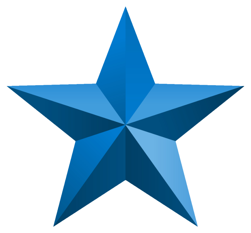 Blue Star PNG