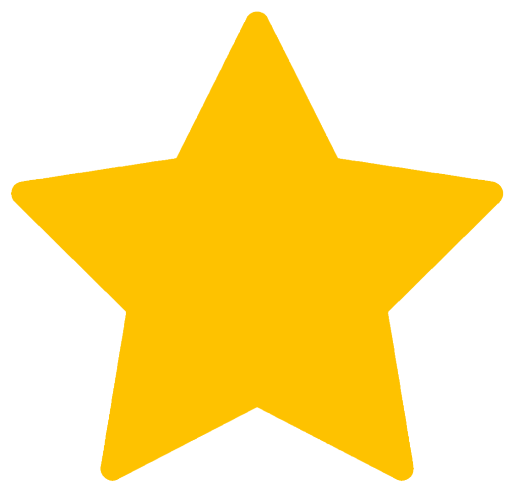 Yellow Star clipart PNG