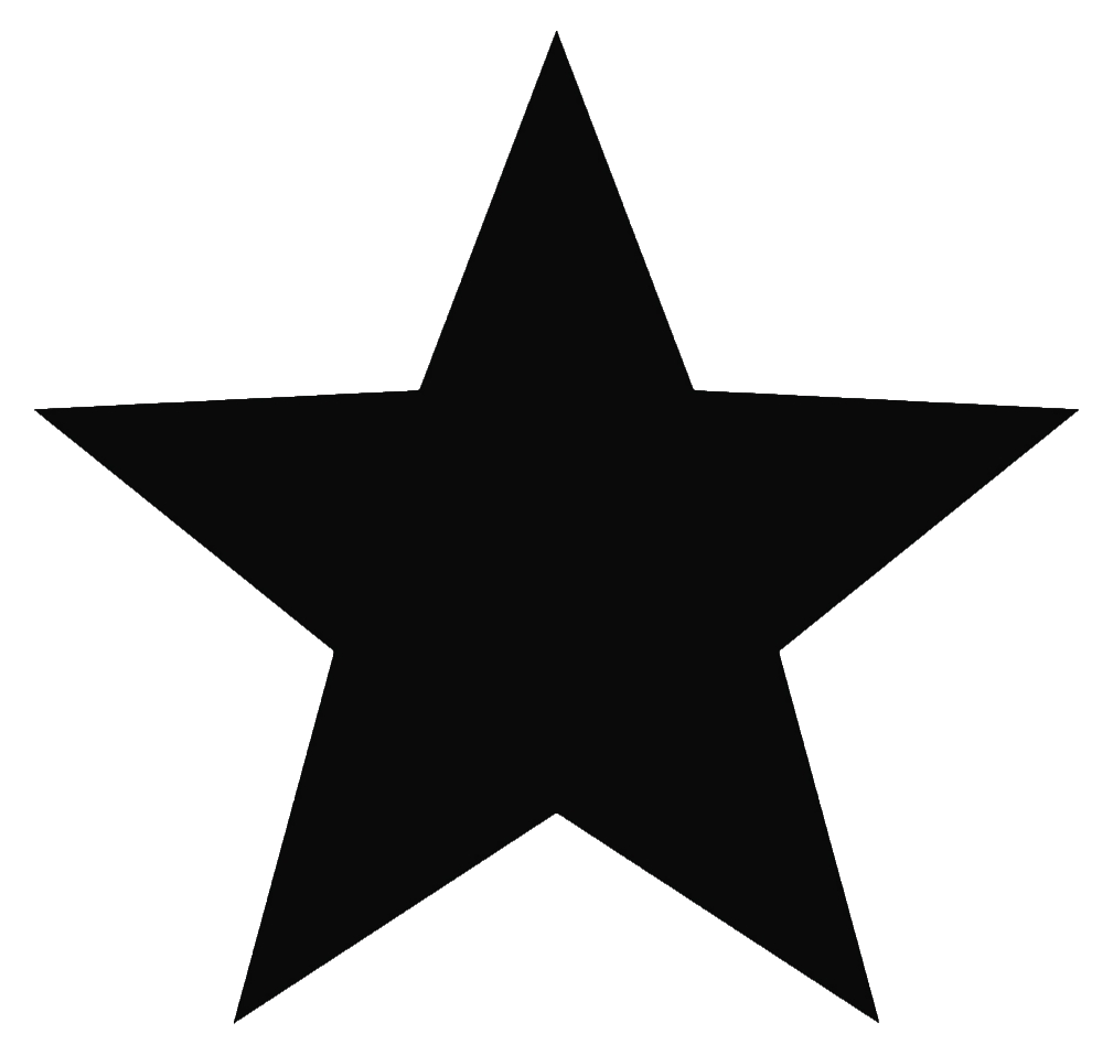 Black Star PNG