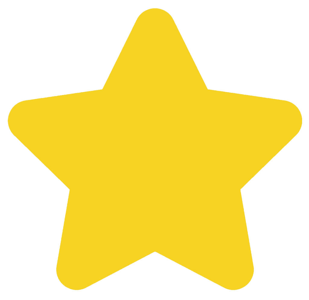 Cute Yellow Star PNG