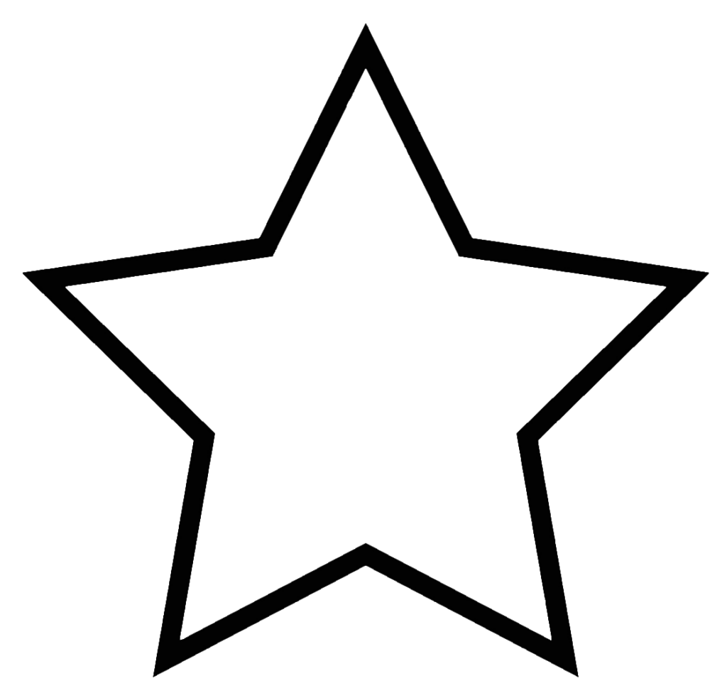 Star Outline PNG