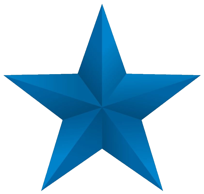 Blue Star PNG