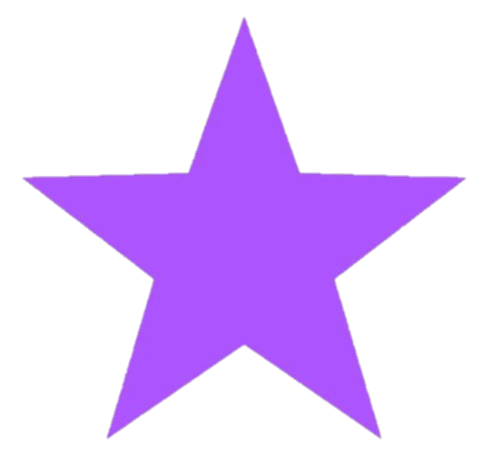 Violet Star Png
