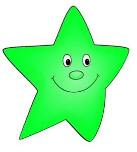 green stars clipart