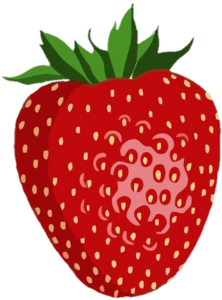 Vector strawberry png image