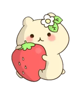 Molang Strawberry Png